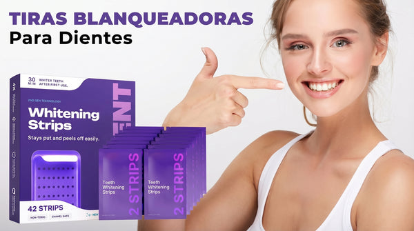 BlancoVivo Tiras Dentales Púrpura Rápidas