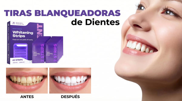 BlancoVivo Tiras Dentales Púrpura Rápidas