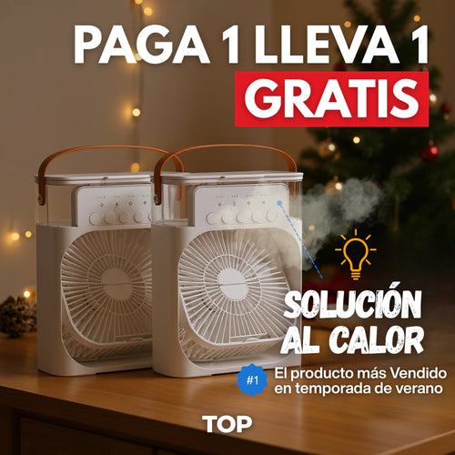 ¡Promo 2x1 de Aire Acondicionado Portátil TOP®!